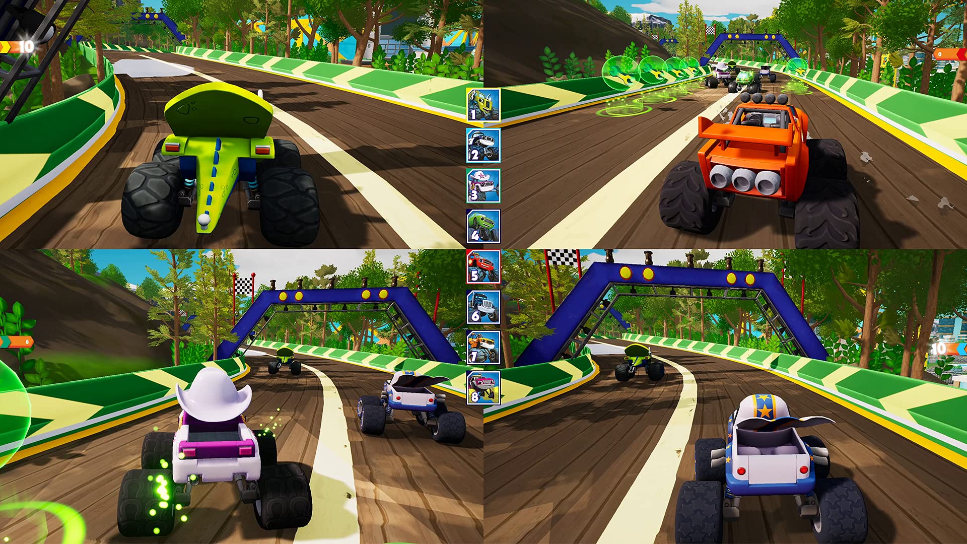 Blaze et les Monster Machines - Axe City Racers Blaze et les Monster Machines - Axe City Racers